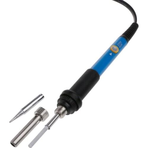 220V 60W Adjustable Temperature Soldering Iron Welding Heating Pencil EU L4MB