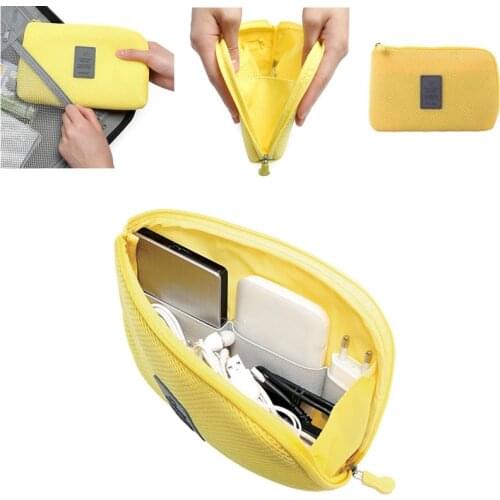 Portable Tech Gear Phone Accessories Storage Carrying Headphone Earphone Pouch Outdoor Travel Electronics Accessories Organizer