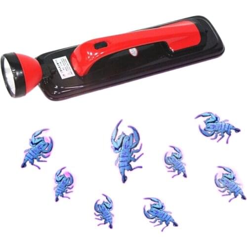 Scorpion light violet grip catch Scorpion Scorpion rechargeable flashlight as bean bug lamp 3000 m