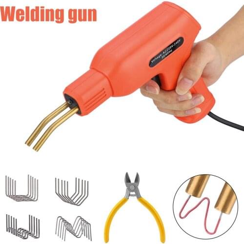 50W Plastic Welding Machine Hot Staplers Machine PVC Repairing Machine Car Bumper Repair Auto Bumper Repair Portable Welder