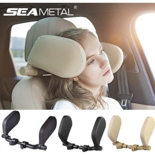 Car Headrest Pillow Car Pillow Travel Rest Seat Neck Pillow Support Solution For Kids Pillow And Adults Auto Seat Head Cushion
