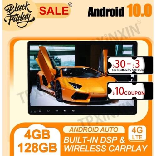 PX6 Carplay DSP 4G+128G Android 10.0 For Honda HRV Vezel 2014-2017 Multimedia Player Auto Radio Tape Recorder GPS Navi Head Unit