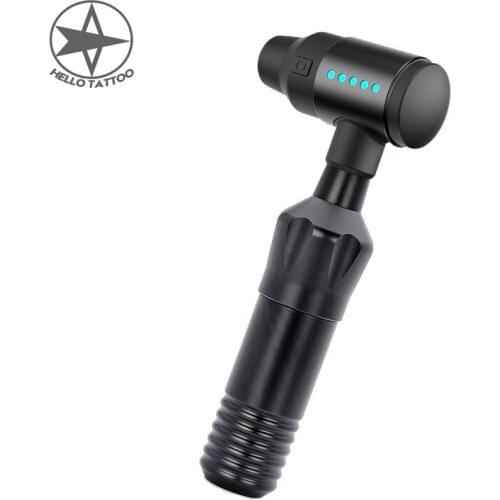 HELLO Tattoo Pen Rotary Machine Gun Battery Power Wireless Tattoo Power Supply Cartridge Needle