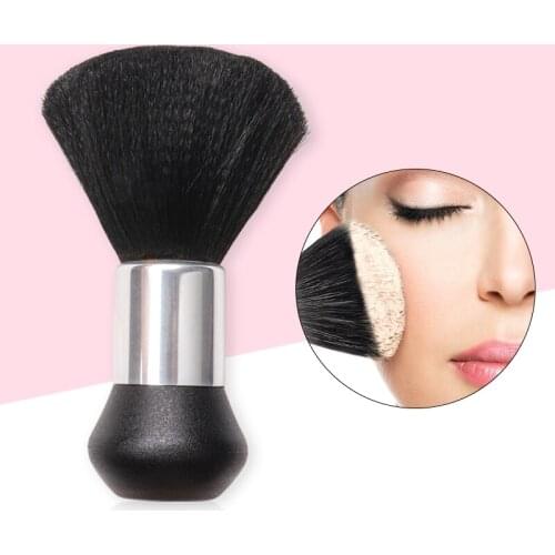 Neck Face Duster Brushes Salon Hair Cleaning Sweep Brush Cut Hairdressing Hair Cleaner Hairbrush Sweep Comb women Makeup Tools
