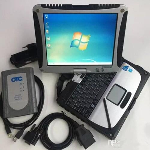 For toyota scan tool IT3 Global Techstream GTS OTC VIM OBD with newest software install cf-19 laptop touch screen new of it2