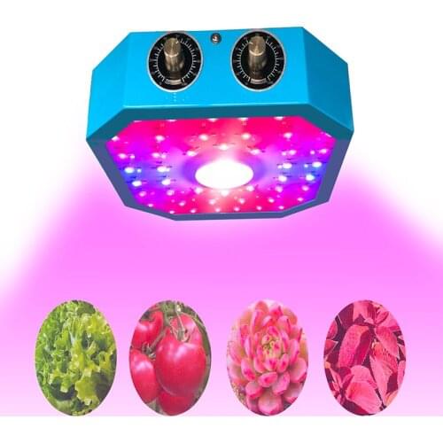 OFADD LED grow light lamp 1100W full spectrum knob dimmable for vegetable gardening family balcony seedling greenhouse planting