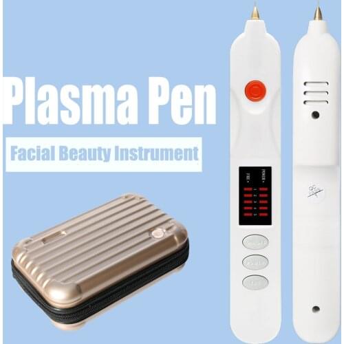 EU/US Plug Facial Body Skin Dark Spot Remover Mole Tattoo Removal Machine Plasma Pen Pro Freckle Pen Facial Beauty Instrument