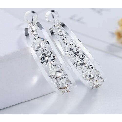Women / Earrings / Earrings wholesale website factory direct quality fashion classic M925 Silver color high jewelry wholesale