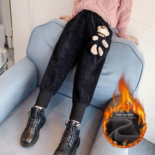 2021 Children Pants Corduroy Kids Spring Autumn Clothes Girls Trousers For Baby Boys Cotton Pants Toddler Pants Ribbed Boy Pants