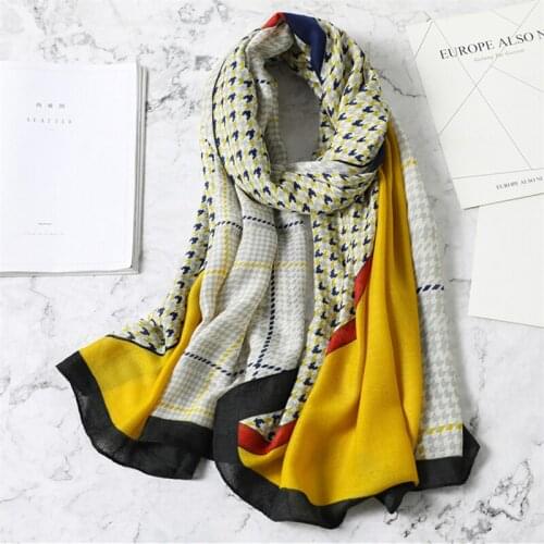 Winter Luxury 180*90cm Headscarf Cotton Scarf For Women Hijab Shawls and Scarves Head Wraps Neckerchief Female Foulard Pashmina