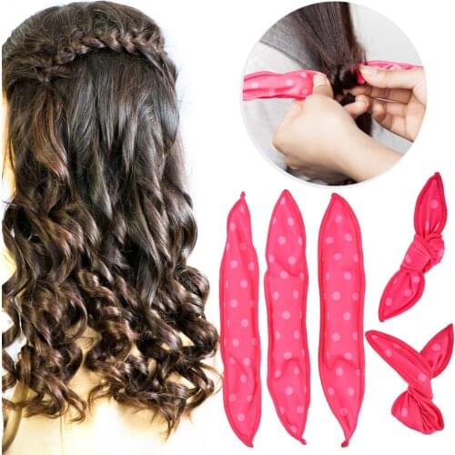 10 Pcs/Lot Foam Rollers Hair Curlers Soft Sleep Pillow Hair Rollers Set Best Flexible Foam and Sponge DIY Hair Styling Tools