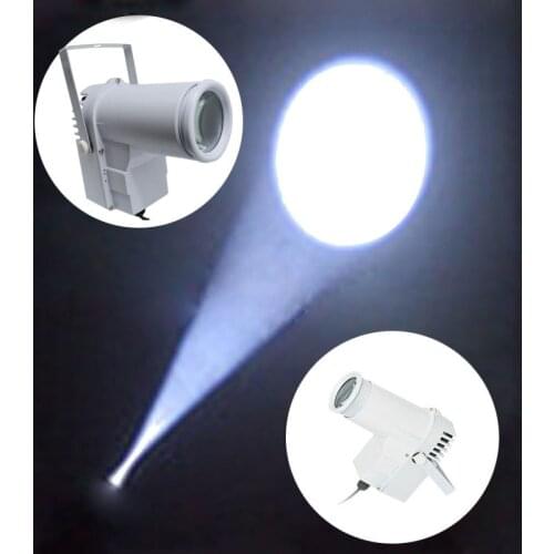 2pcs/lot Powerful bright 10W White color LED Stage Pinspot Lights Beam Spotlight Professional DISCO KTV DJ Stage Lighting Effect