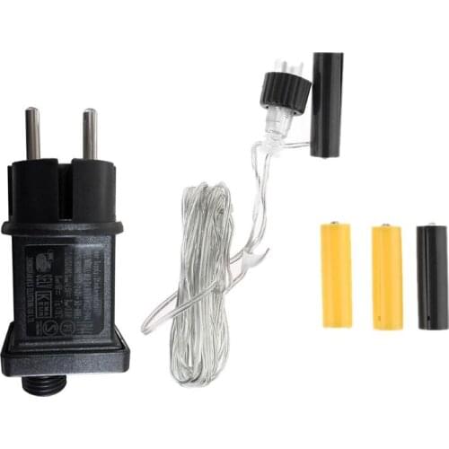 AA AAA Battery Eliminator Replace 2x 3x AA AAA Battery Cable for Radio LED Light D08A