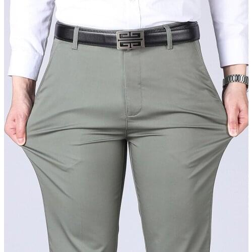 AUSO Men's Classic Trousers