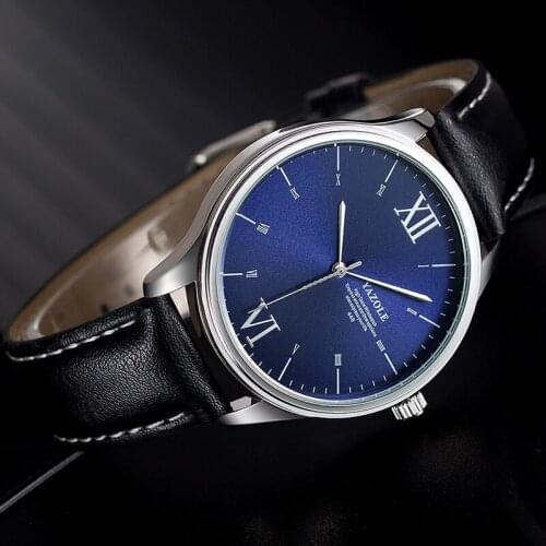 Yazole Watch Men New Dress Fashion Sport Quartz Clock Leather Casual Waterproof Wristwatch Reloj Hombre Luxury Watch For Men