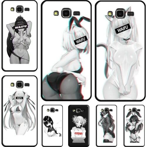Sugoi Senpai Anime waifu sexy girl Case For Samsung Galaxy J5 J7 J1 J3 2016 A5 A3 2017 J4 J6 J8 A7 A9 A6 A8 Plus 2018 Cover