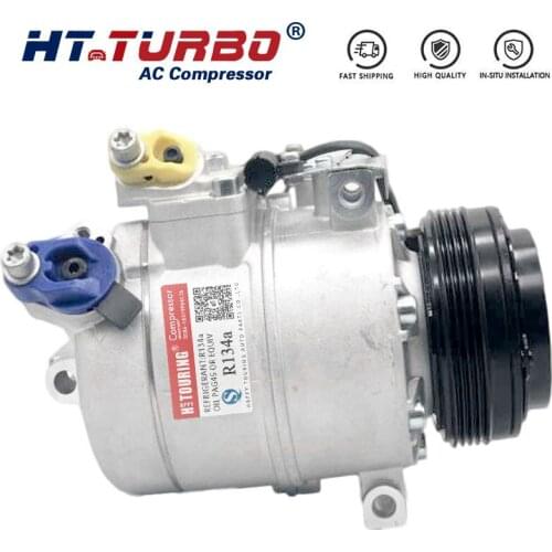 For 447220-8027 64526915388 64526918000 64526936883 64526916232 471-1528 7SBU16C AC Compressor For 2004-2006 BMW X3 2.5i 3.0i