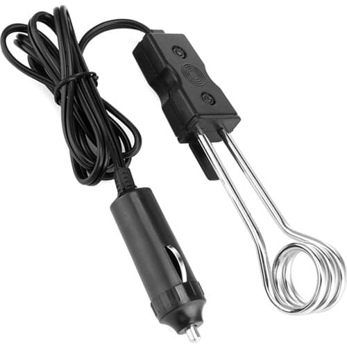 Electric Car Immersion Heater 12V Auto Electric Tea Coffee Water Heater for Traveling Camping Car Electrical Appliances