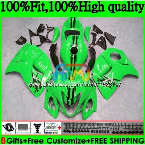 Injection For SUZUKI Light green Hayabusa GSXR-1300 GSXR 1300 56BS.133 GSXR1300 08 09 10 11 12 2008 2009 2010 2011 2012 Fairing