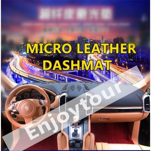 Micro leather dashmat dashboard cover prevent sunlight pads for subaru ford nissan vw toyota honda mazda bmw audi LHD and RHD