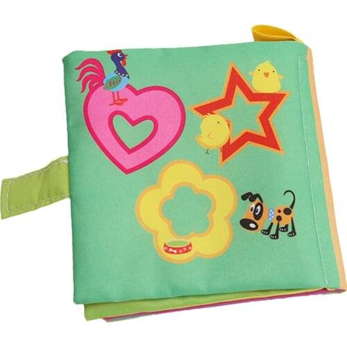 Hot Infant Kids Early Development Cognitive Learning Educational Digital/Animal Cloth Books Learning Intelligence Toys