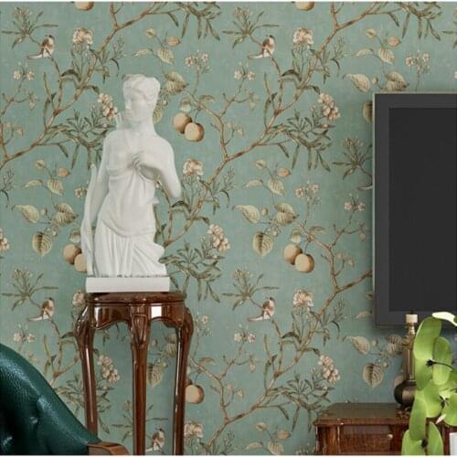 Wallpapers YOUMAN Free Desktop Wallpaper Modern 3d Home Wallpaper Vintage Flower Wall Decor Deep Embossed Wall Paper Non-woven