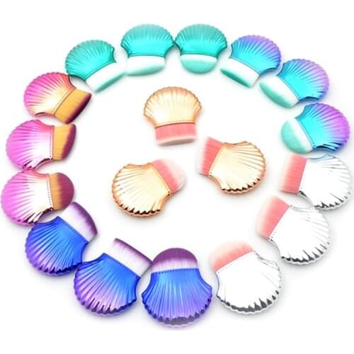 Shell Makeup Brush 14 Different Styles Professional Foundation Brush Blusher Powder Face Blush Brush Cosmetic Brush Makeup Tools