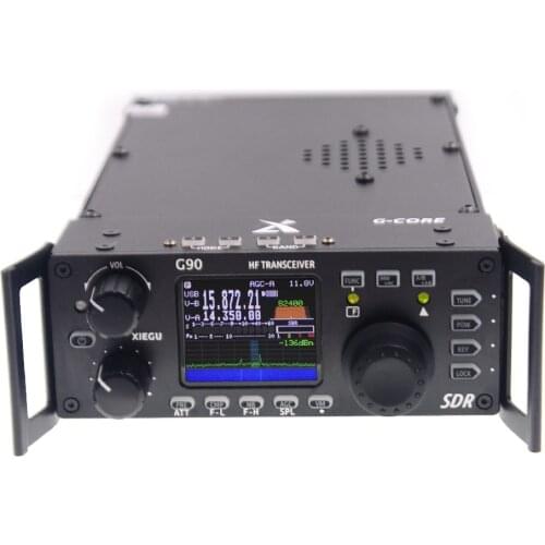 Xiegu G90 HF Amateur Radio HF Transceiver 20W SSB / CW / AM / FM 0.5-30MHz SDR Structure with Built-in Auto Antenna Tuner