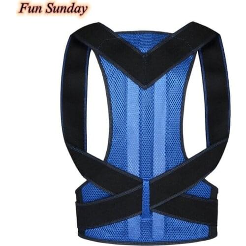 Adjustable Posture Corrector Back Support Shoulder Brace Posture Correction Spine Postural Corrector Health Fixer Tape