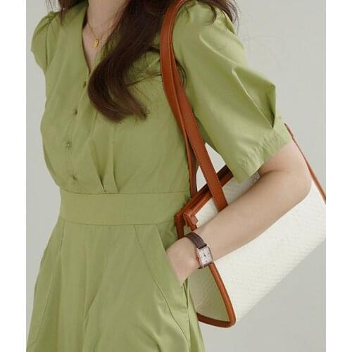 Ssimlar Green Summer Dresses