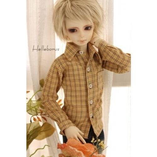 [wamami] 529# Yellow Plaid Shirt/Outfit SD17 70CM DZ DOD BJD Dollfie Doll