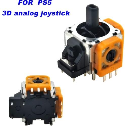 For Play Station 5 PS5 Controller Repair Part 3Pin 3D Analog stick Joystick Sensor Module Replacement