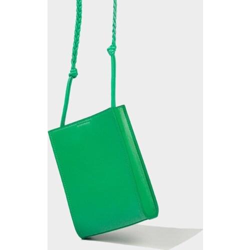 Bag women 2020 new Korean simple PU Flap Solid Soft Fashion Shoulder Bag purse phone bag ladylike