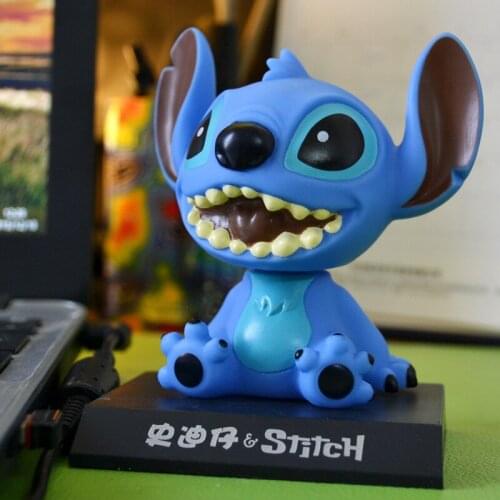 1pcs Auto Accessories Ornaments lovely Shook Head Dolls cute Cartoon design Toy Crafts Display Car Interior Decoration Ornament