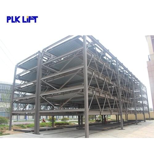 4-6 floor automatic lifting sliding puzzle car parking system