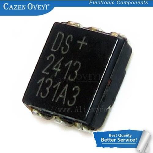 5pcs/lot DS2413P+ DS2413 (3A 2100H) 1-Wire Dual Channel Addressable Switch TSOC-6pin SOJ6 In Stock