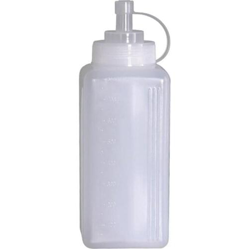 800ml Squeeze Condiment Bottles With On Cap Lids Ketchup Mustard Hot Sauces Olive Oil Bottles Kitchen Accessories