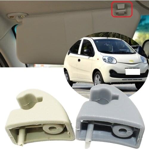 Roavia Car Sun Visor Hood Clip Interior Sun Visor Hook Clip Bracket For Chery QQ,QQ supermini,IQ,eQ,eQ EV,QQ EV