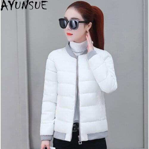 Женские короткие пуховики AYUNSUE China At AliExpress