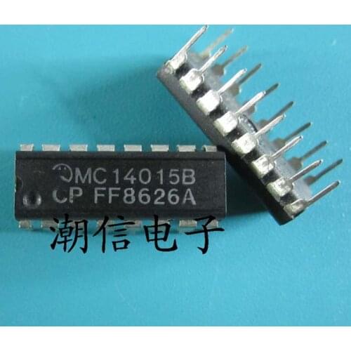 Free shipping new%100 new%100 MC14015BCP DIP-16