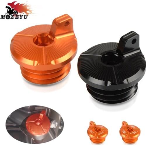 Motorcycle Engine Oil Fillet Cap Engine Oil Fillet Screw Cover Plug for 790 ADV 2019 790 Adventure R 790 Adventure S 2019