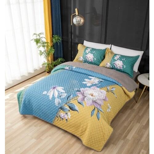 Cotton bedding bedspread set (Sheet + pillowcase) 3-piece set of bed linen,handwork sewing sheet set quilt set pillowcase