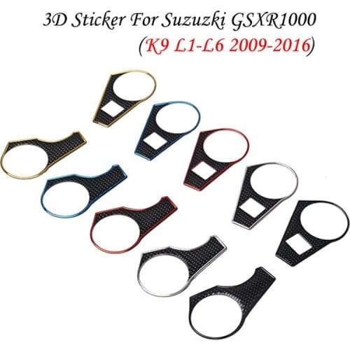 Motorcycle Decals Top Triple Clamp Yoke Sticker For Suzuki GSXR1000 GSX-R1000 K9 K10 L1 L2 L3 L4 L5 L6 2009-2016