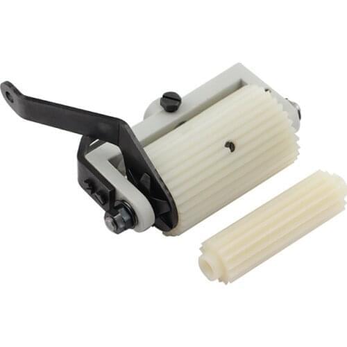 4404 Rubber Flat Tug Wheel Upper and Lower Wheels Multi-Needle Car Pully Set for Morimoto 4404