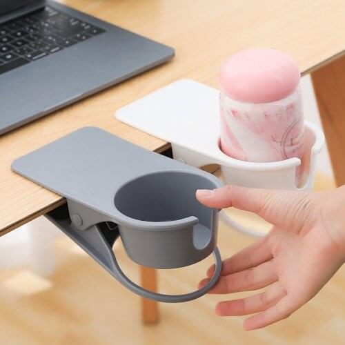 Table Side Multi-functional Storage Cup Holder for Kitchen Water Cup Clamps Household Accessories