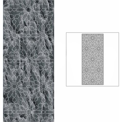 New Crossed Candles Slim Background Panel 2021 Metal Cutting Dies for DIY Scrapbooking and Card Making Embossing Craft No Stamps