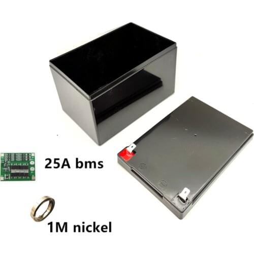 12v 12a 18650 Holder Replace Lead-Acid Battery Case for Electric Sprayer UPS Solar Power Plastic Box HENGCHANG Dropshipping