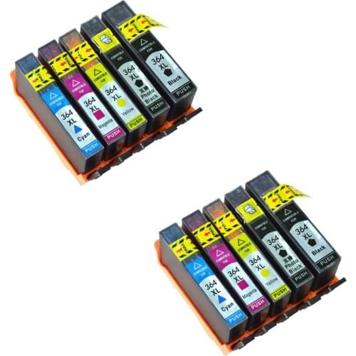 LuoCai Compatible ink cartridges For HP364 For HP 364 XL DeskJet 3070A 3520 Officejet 4610 4620 4622 5510 5520 6510 7510 Printer