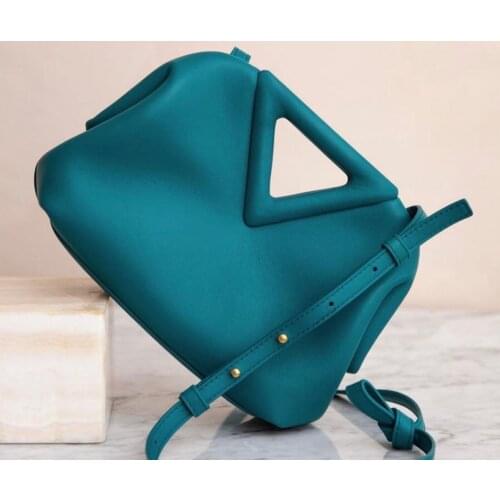 Genuine Leather Point Top Handle Bag Magnetic Frame Closure Real Cowhide Shoulder Hobo Bag Fashion Designer Purses And Handbags