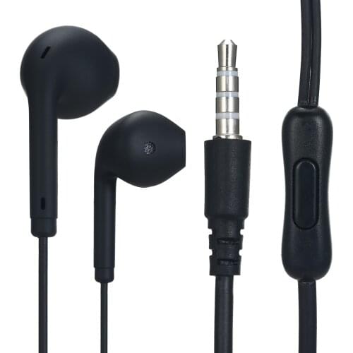 U19 3.5mm Universal Wired Headphones In-Ear Headset Macaron Color Music Earphone Smart Phone Earbuds In-line Control with Mic